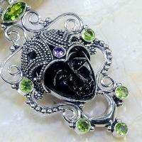 Per 386c pendentif pendants peridot bouddha gothique argent 925 achat vente bijou 1