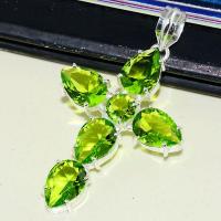 Per 504b croix pendentif pendants peridot gothique argent 925 achat vente bijou