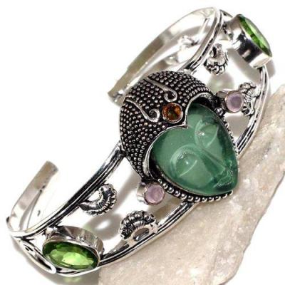 Per 518a bracelet torque bouddha peridot vert 1900 bijoux achat vente argent 925