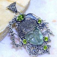 Per 536a pendentif pendant bouddha peridot gothique achat vente bijou argent 925