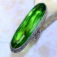 Per 539a bague t56 16x58mm peridot gothique achat vente bijou argent 925