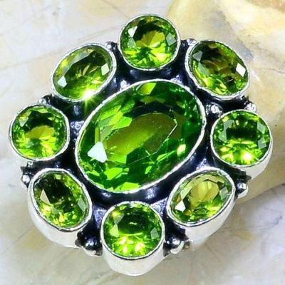 Per 558a bague t55 chevaliere 10x15mm peridot gothique achat vente bijou argent 925