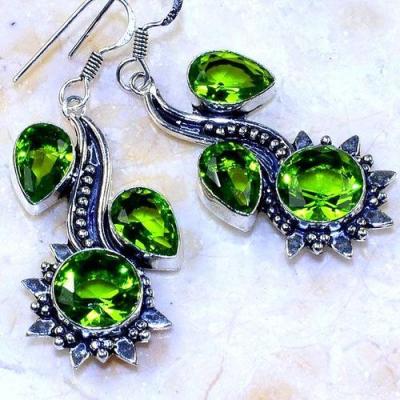 Per 565c boucles oreilles peridot royale achat vente bijou argent 925