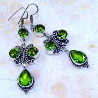 Per 566a boucles oreilles peridot royale achat vente bijou argent 925