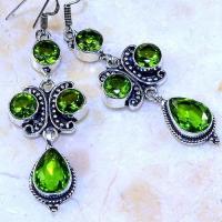 Per 566c boucles oreilles peridot royale achat vente bijou argent 925