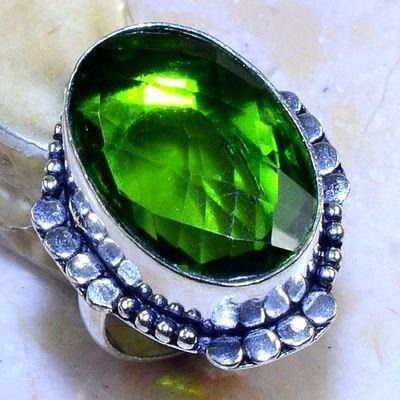 Per 568b bague chevaliere t58 18x26mm peridot achat vente bijou argent 925