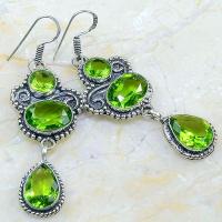 Per 569a boucles pendants oreilles peridot achat vente bijou argent 925