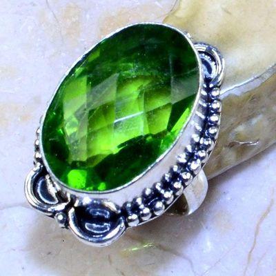 Per 571a bague chevaliere t54 peridot 18x26mm achat vente bijou argent 925