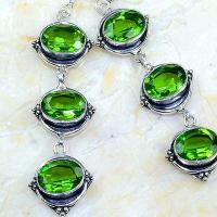 Per 580c boucles pendants oreilles peridot 10x15mm achat vente bijou argent 925