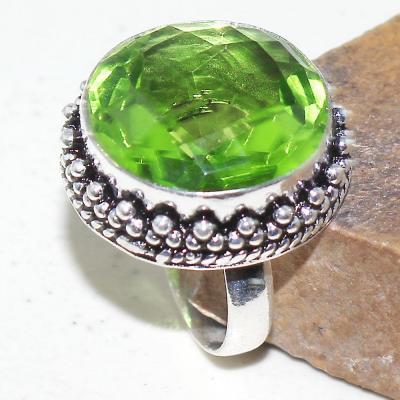 Per 593a bague chevaliere peridot t57 13gr 20mm achat vente bijou ethnique argent 925