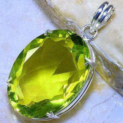 Per 604b pendentif pendants peridot 30x40mm achat vente bijou argent 925