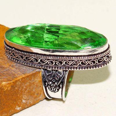 Per 606a bague chevaliere grande t58 14x42mm peridot achat vente bijou argent 925