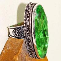 Per 606c bague chevaliere grande t58 14x42mm peridot achat vente bijou argent 925