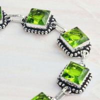 Per 607c bracelet peridot 18gr gothique achat vente bijou argent 925