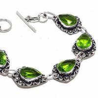 Per 644b bracelet peridot 19gr 10x15mm achat vente bijou ethnique argent 925