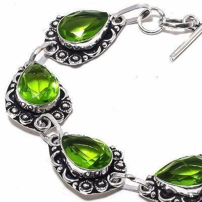 Per 644c bracelet peridot 19gr 10x15mm achat vente bijou ethnique argent 925