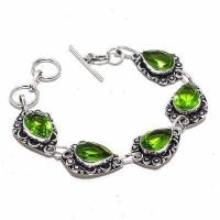 Per 644d bracelet peridot 19gr 10x15mm achat vente bijou ethnique argent 925