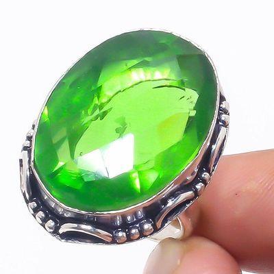 Per 645b bague chevaliere t56 16x22mm peridot achat vente bijou argent 925