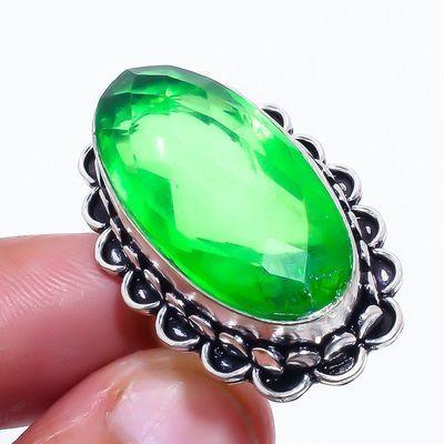 Per 646b bague chevaliere t56 14x30mm 13gr peridot achat vente bijou argent 925