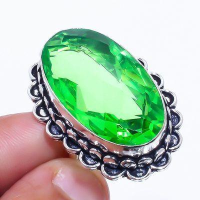 Per 647a bague chevaliere t56 18x30mm 15gr peridot achat vente bijou argent 925