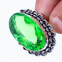 Per 647c bague chevaliere t56 18x30mm 15gr peridot achat vente bijou argent 925