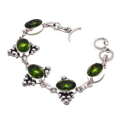 Per 648c bracelet peridot 16gr 10x15mm achat vente bijou ethnique argent 925