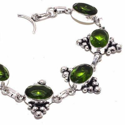 Per 648c bracelet peridot 16gr 10x15mm achat vente bijou ethnique argent 925