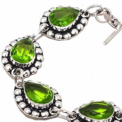 Per 649b bracelet peridot 18gr 10x15mm achat vente bijou ethnique argent 925