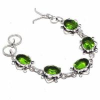 Per 668d bracelet peridot 17gr 10x15mm achat vente bijou ethnique argent 925