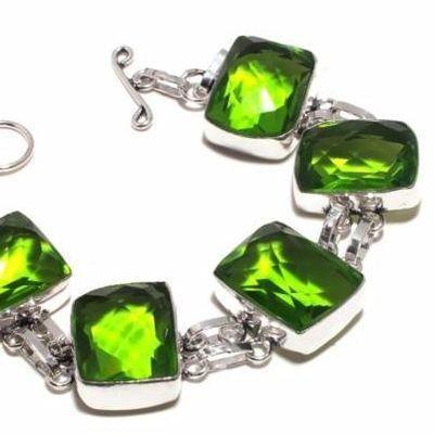 Per 671b bracelet peridot 38gr 20x15mm achat vente bijou ethnique argent 925