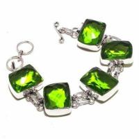 Per 671d bracelet peridot 38gr 20x15mm achat vente bijou ethnique argent 925