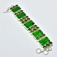 Per 678a bracelet peridot 55gr 20x14mm achat vente bijou ethnique argent 925