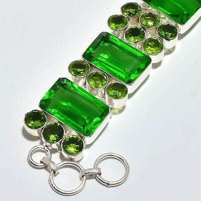 Per 678b bracelet peridot 55gr 20x14mm achat vente bijou ethnique argent 925