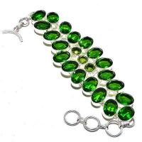 Per 679a bracelet peridot 54gr 10x15mm achat vente bijou ethnique argent 925