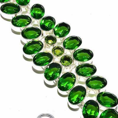 Per 679c bracelet peridot 54gr 10x15mm achat vente bijou ethnique argent 925