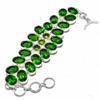 Per 679d bracelet peridot 54gr 10x15mm achat vente bijou ethnique argent 925