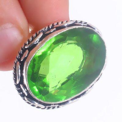 Per 680c bague chevaliere peridot t58 13gr 18x24mm achat vente bijou ethnique argent 925