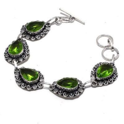 Per 689a bracelet peridot 21gr 10x15mm achat vente bijou ethnique argent 925