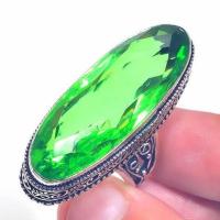 Per 699b bague chevaliere peridot t58 13gr 14x38mm achat vente bijou ethnique argent 925