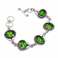 Per 705d bracelet peridot 18gr 10x15mm achat vente bijou ethnique argent 925