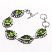 Per 706a bracelet peridot 19gr 10x15mm achat vente bijou ethnique argent 925