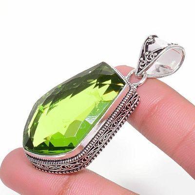 Per 722c pendentif pendants peridot 25x35mm 18gr achat vente bijou argent 925