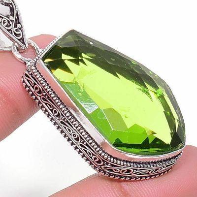 Per 722c pendentif pendants peridot 25x35mm 18gr achat vente bijou argent 925