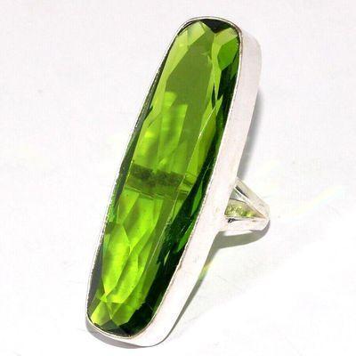 Per 724a bague chevaliere peridot t58 16gr 15x50mm achat vente bijou ethnique argent 925