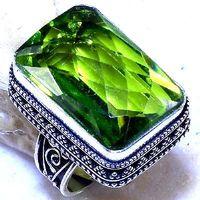 Per 733a bague chevaliere peridot t57 15gr 15x25mm achat vente bijou ethnique argent 927