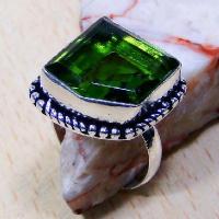 Per 734b bague chevaliere peridot t57 8gr 15x15mm achat vente bijou ethnique argent 925