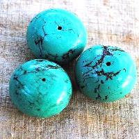 Perles turquoise 26x17mm achat vente loisirs creatifs