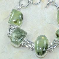 Prn 028b bracelet prehnite achat vente bijou argent 925