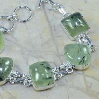 Prn 029b bracelet prehnite achat vente bijou argent 925