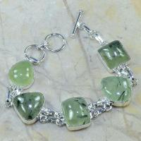 Prn 029c bracelet prehnite achat vente bijou argent 925